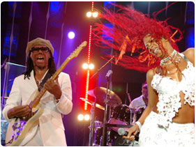 Booking Chic featuring Nile Rodgers