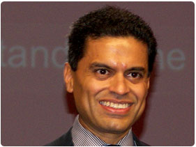 Booking Agent for Fareed Zakaria